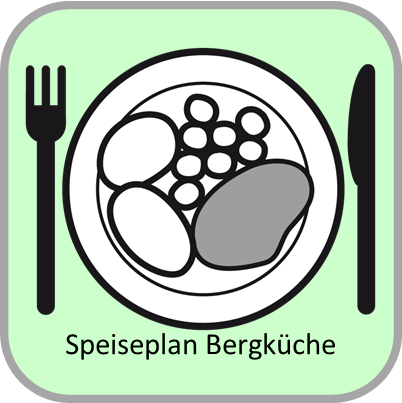 Speiseplan Bergküche
