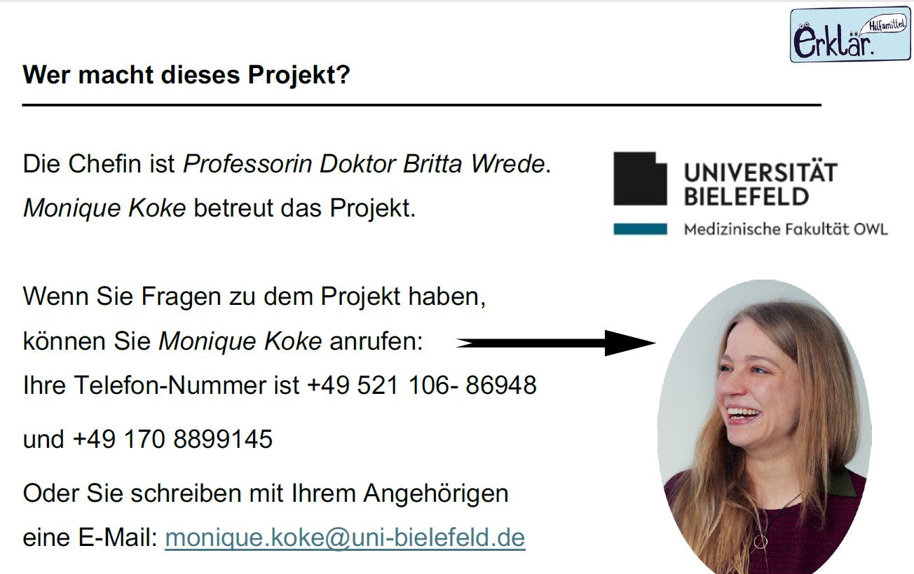 Wer macht das Projekt?